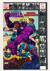 Shield Steel Sterling (1983) #1-7 FN/VF Complete Series