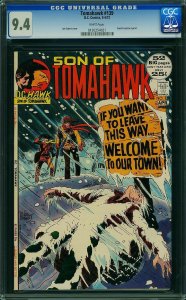 Tomahawk #139 (1972) CGC 9.4 NM
