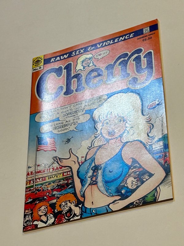 Cherry Poptart #3, 1986 1st Print | Larry Welz, Published By Last Gasp