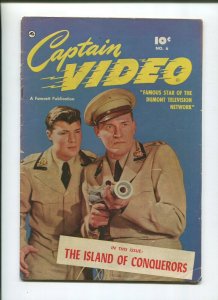 CAPTAIN VIDEO #6 (4.0) ISLAND OF CONQUERORS!! 1951