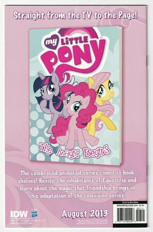 My Little Pony Micro Series #7 B August 2013 IDW Cutie Mark Crusaders