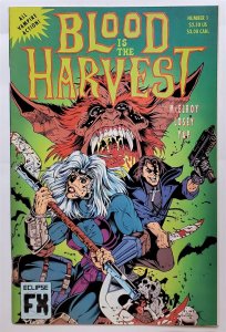 Blood is the Harvest #1 (July 1992, Eclipse) 8.0 VF  
