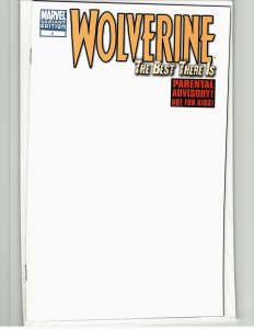 Wolverine: The Best There Is #1 Variant Edition - Blank Cover (2011) Wolverine