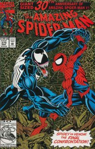 Amazing Spider-Man, The #375 VF ; Marvel | Venom Gold Foil Cover