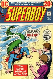 Superboy (1st Series) #194 FN ; DC | April 1973 Merman