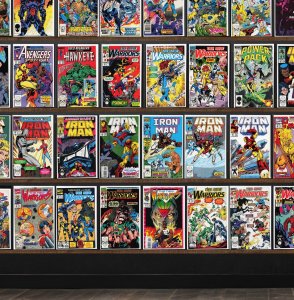 Huge Lot 150+ Comics with The New Warriors, Iron Man & More!