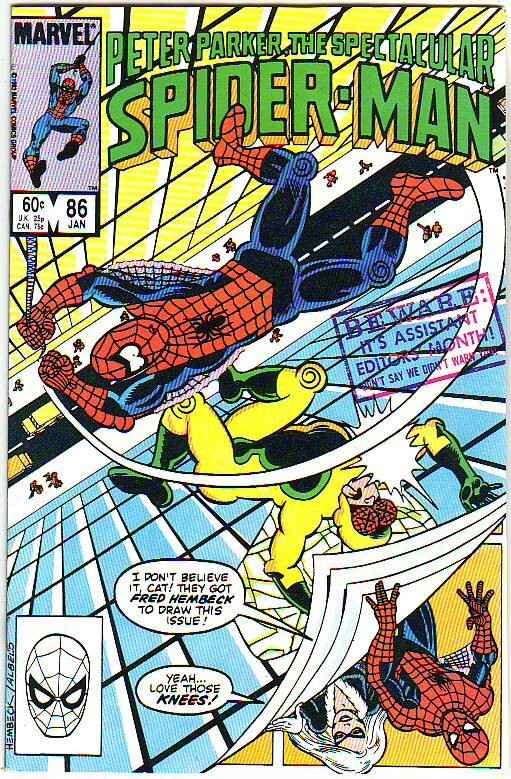 Spider-Man, Peter Parker Spectacular #86 (Jan-84) NM/NM- High-Grade Spider-Man