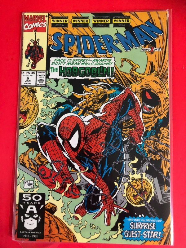 SPIDER-MAN #6 1990 MARVEL HOBGOBLIN / HIGH QUALITY