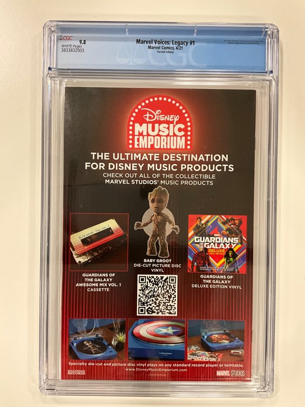 Marvel's Voices: Legacy Souza Cover (2021) CGC 9.8