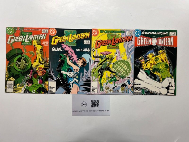 4 Green Lantern DC Comic Books # 199 214 215 224 Batman Superman Flash 89 JS43