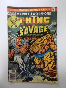 Marvel Two-In-One #21 FN condition
