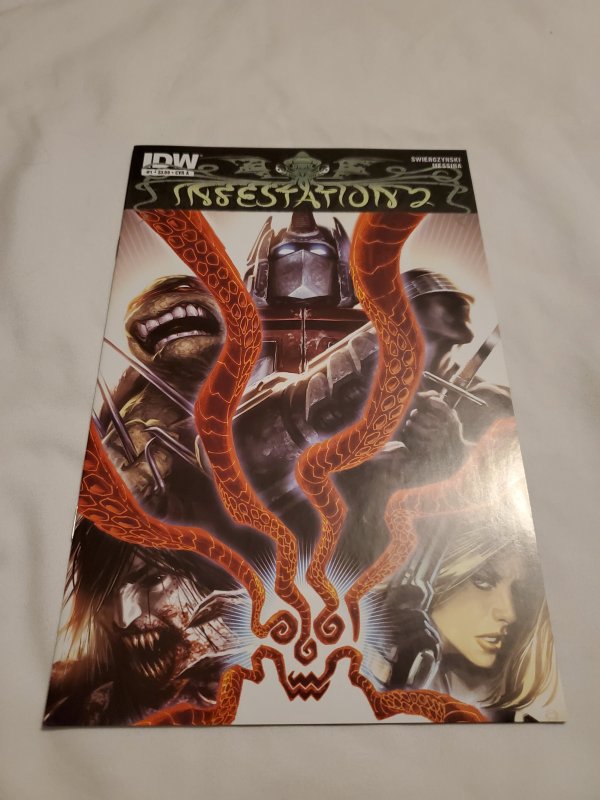 Infestation Series 2 1 Near Mint- Cover by Alex Garner