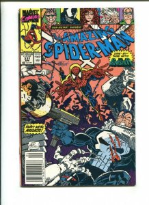 AMAZING SPIDER-MAN #331 - PUNISHER The Fisherman Collection (9.2) 1990