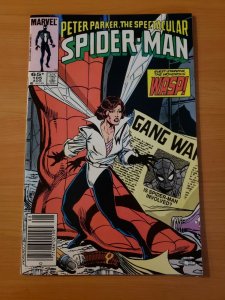 Spectacular Spider-Man #105 Newsstand Edition ~ NEAR MINT NM ~ 1985 Marvel