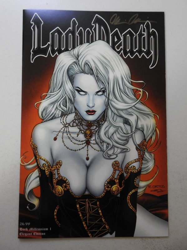 Lady Death: Dark Millennium #1 Elegant Edition NM Condition! Signed no cert