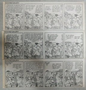 (313) Doonesbury Dailies by GB Trudeau from 1-12,1981 Size: 3 x 8 inches