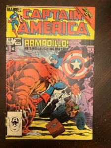 Captain America #308 (1985) - 1st Armadillo