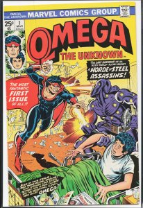 Omega the Unknown #1 (1976) Omega the Unknown [Key Issue]