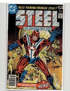 Steel, the Indestructible Man #1 (1978) Steel [Key Issue]