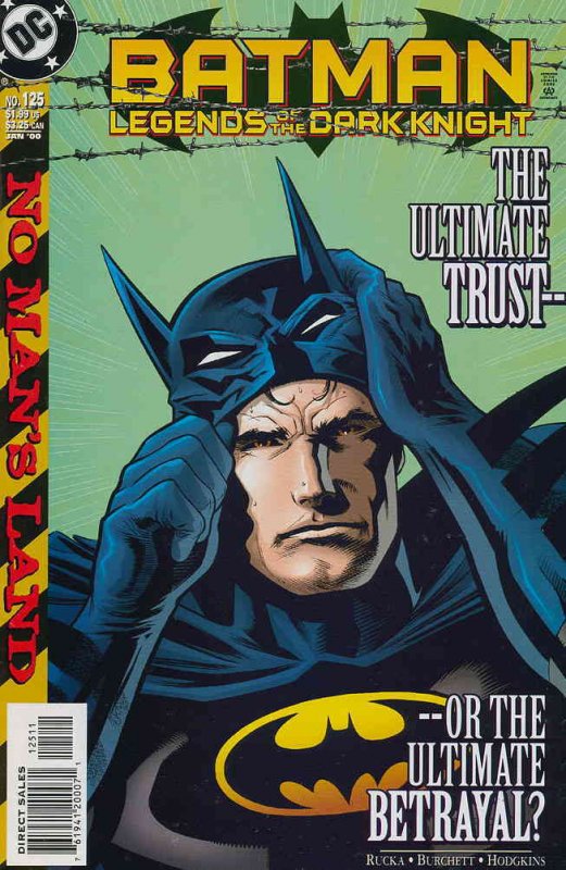 Batman: Legends of the Dark Knight #125 VF/NM ; DC | No Man's Land