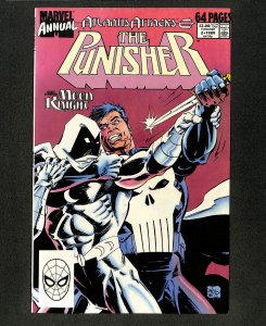 Punisher Annual #2 1st battle Punisher vs Moon Knight!