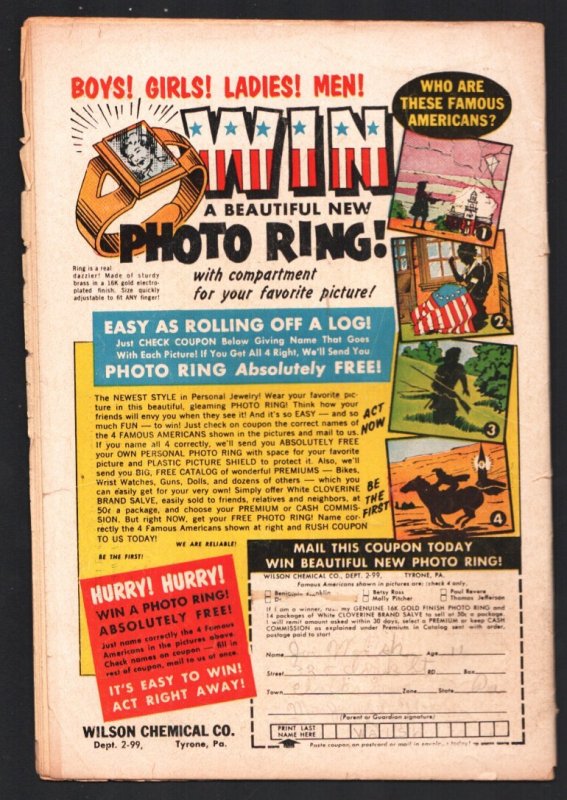 Cheyenne Kid #30 1961- Charlton-fabulous John Severin story is complete