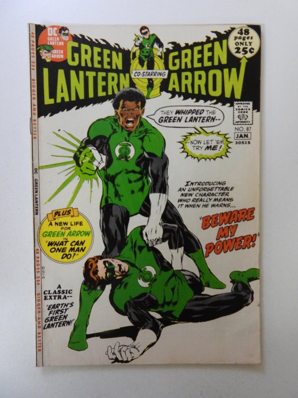 Green Lantern #87 (1971 )1st John Stewart VG+ condition