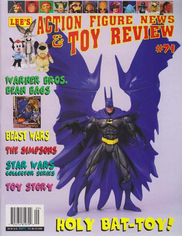 Action Figure News And Toy Review #71 VF/NM; Lee | save on shipping - details in