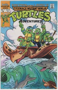 Teenage Mutant Ninja Turtles Adventures #17 (1989) - 9.4 NM *Man Ray*