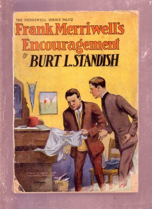 MERRIWELL SERIES-#172- BURT L. STANDISH-1909-DIME NOVEL FR