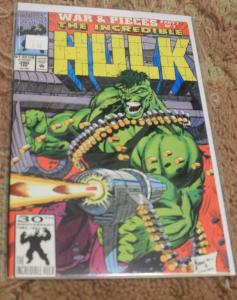  Incredible Hulk comic # 390 (Feb 1992, Marvel) war and pieces pt 1 x factor