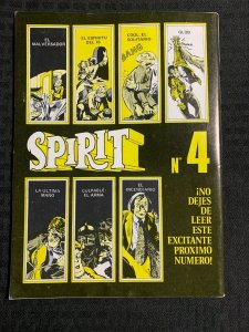 1975 THE SPIRIT Spanish Supercomics Magazine #3 G/VG 3.0 Will Eisner