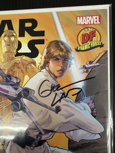 STAR WARS #1 2015 Dynamic Forces Exclusive SIGNED by Greg Land W/ COA PROSHIPPER