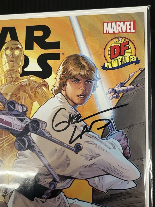 STAR WARS #1 2015 Dynamic Forces Exclusive SIGNED by Greg Land W/ COA PROSHIPPER