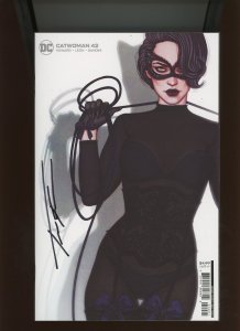 (2022) Catwoman #42: VARIANT COVER! SIGNED BY JENNY FRISON! (9.2 OB)