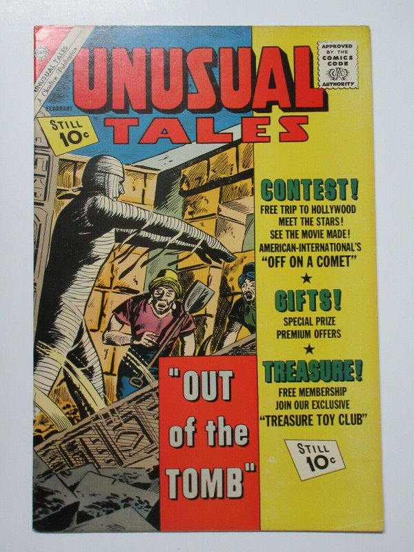 Unusual Tales (Charlton February 1962) #32 F-VF Out of the Tomb!