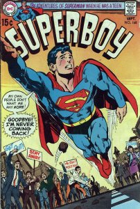 Superboy (1st Series) #168 VG ; DC | low grade comic September 1970 Neal Adams C