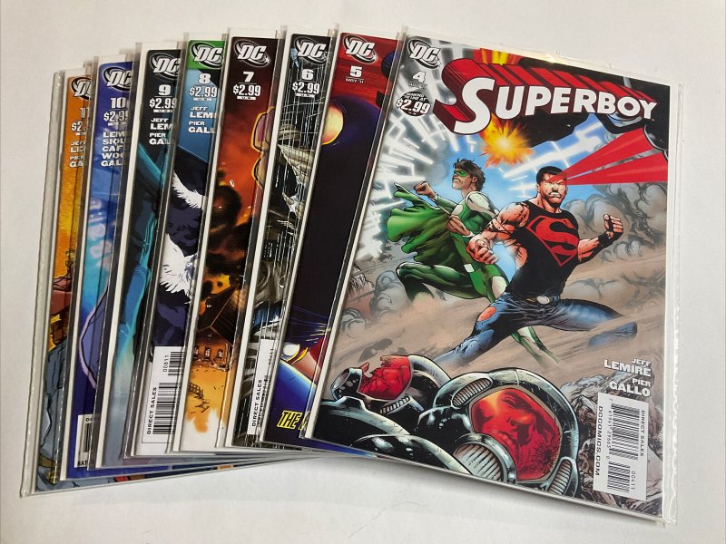 Superboy 4 5 6 7 8 9 10 11 lot Run Set Near Mint Nm Dc Comics
