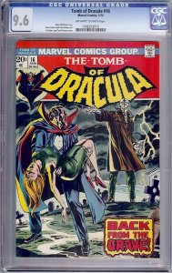 Tomb of Dracula #16 (Marvel, 1974) CGC 9.6