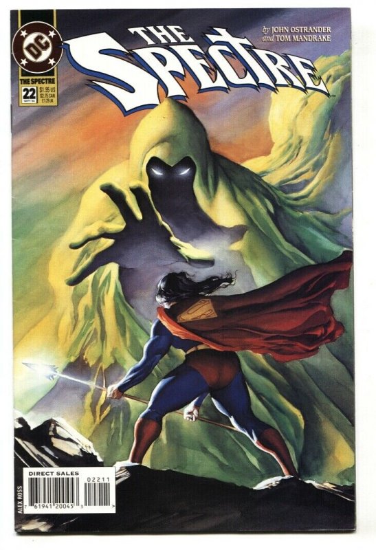 Spectre #22 1994 First published cover art by Alex Ross for DC