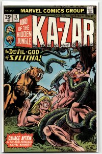Ka-Zar #11 (1975) Ka-Zar