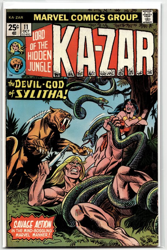 Ka-Zar #11 (1975) Ka-Zar