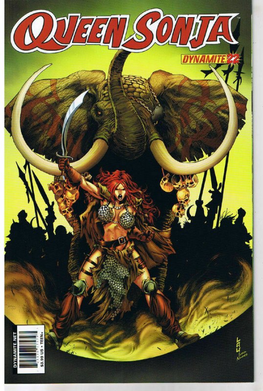 QUEEN RED SONJA 22 NM- She-Devil Sword Jonathan Lau 2009more RS in store