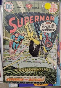 SUPERMAN # 279  1974 DC COMICS  BATGIRL CARY BATES
