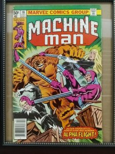 Machine Man #18  FN 1980   P01