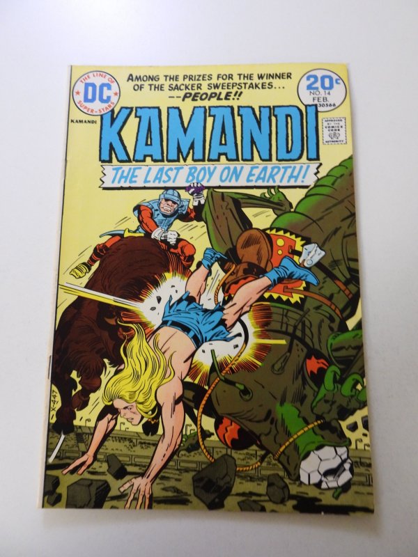 Kamandi, The Last Boy on Earth #14 (1974) VF- condition