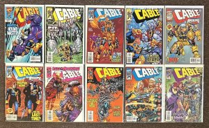 Cable #71,72,73,74,75,76,77,78,79,80 Marvel Comics