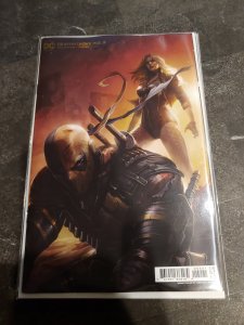 DEATHSTROKE INC #2 CVR B FRANCESCO MATTINA CARD STOCK VARIANT