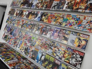 Huge Lot of 220+ Comics W/ All Wolverine!! Average VF- Condition!