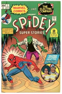 Spidey Super Stories 7 VFNM 9.0 Bronze Age Marvel 1974 The Lizard The Vanisher